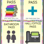 Storyboard That: Free Printable Hall Passes For Classrooms Inside Free Printable Hall Pass Template