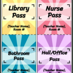 Storyboard That: Free Printable Hall Passes For Classrooms Regarding Free Printable Hall Pass Template