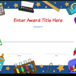 Storyboard That: Free Student Award Templates With Regard To Free Printable Certificates And Awards