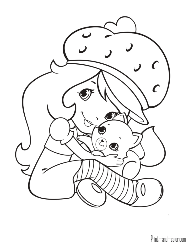 Strawberry Shortcake Coloring Pages | Print And Color In Strawberry Shortcake Coloring Pages Free Printable Strawberry Shortcake Coloring Pages | Print And Color In Strawberry Shortcake Coloring Pages Free Printable