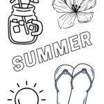 Summer Coloring Pages Free Printable   Live Laugh Love With Regard To Free Printable Summer Pictures