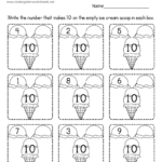 Summer Math Worksheet   Free Printable, Digital, & Pdf In Free Printable Kindergarten Math Activities