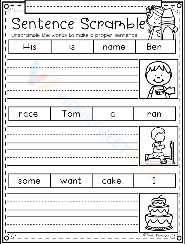 Summer Scrambled Sentences Center | Their Sentence Within Free Printable Scrambled Sentences Worksheets Summer Scrambled Sentences Center | Their Sentence Within Free Printable Scrambled Sentences Worksheets