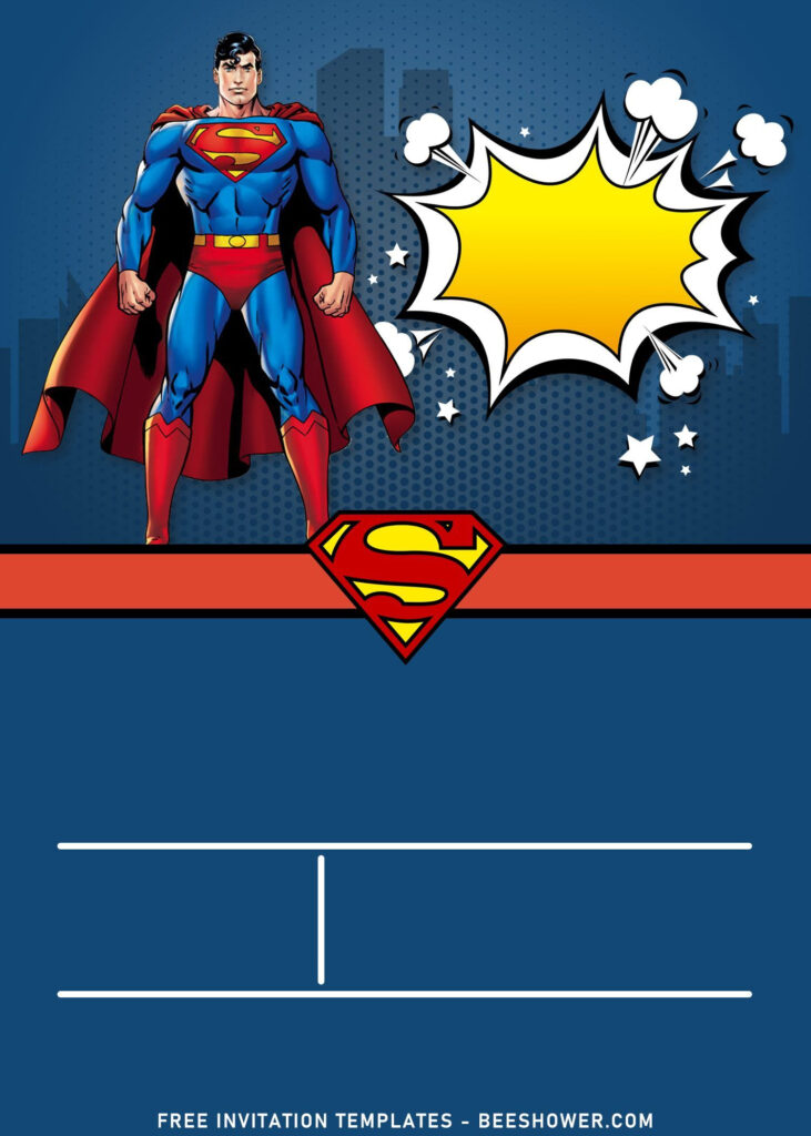 Superman Baby Shower Party Planner In Free Printable Superman Invitations Superman Baby Shower Party Planner In Free Printable Superman Invitations