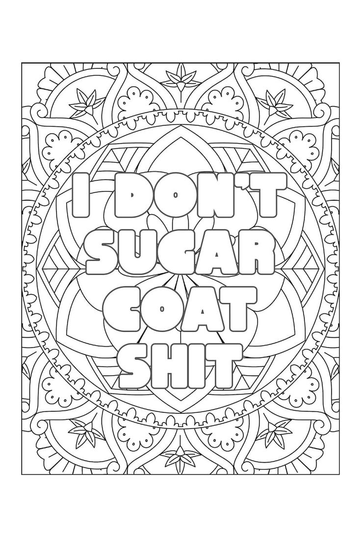 Swear Words Adult Coloring Bookgbn Publishing Club | Adult within Free Printable Swear Word Coloring Pages