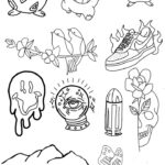 Tattoo Flash Sheet Stencil Intended For Free Printable Tattoo Flash