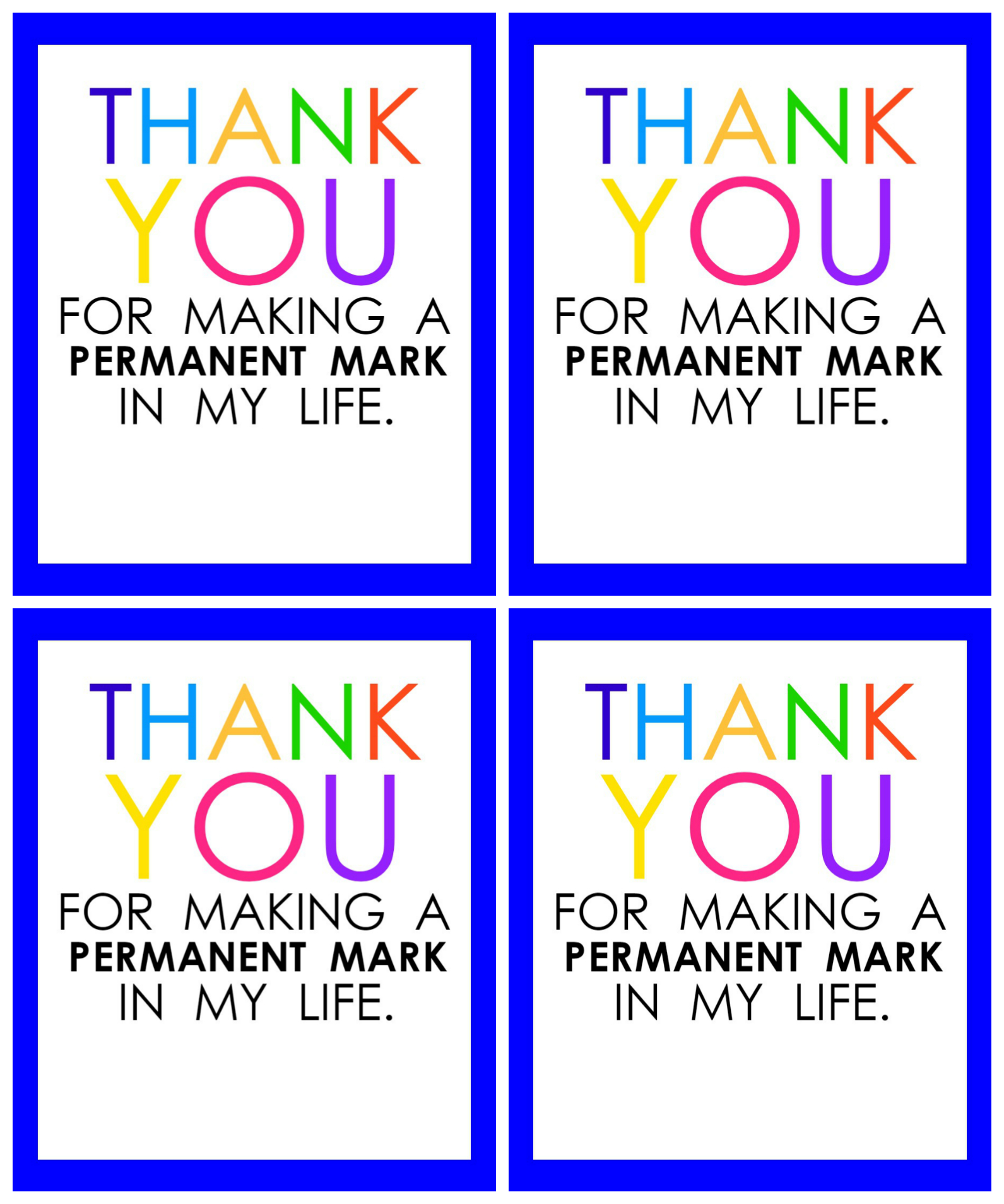 Teacher Appreciation Marker Gift Tag (Free Printable throughout Free Printable Tags For Teacher Appreciation