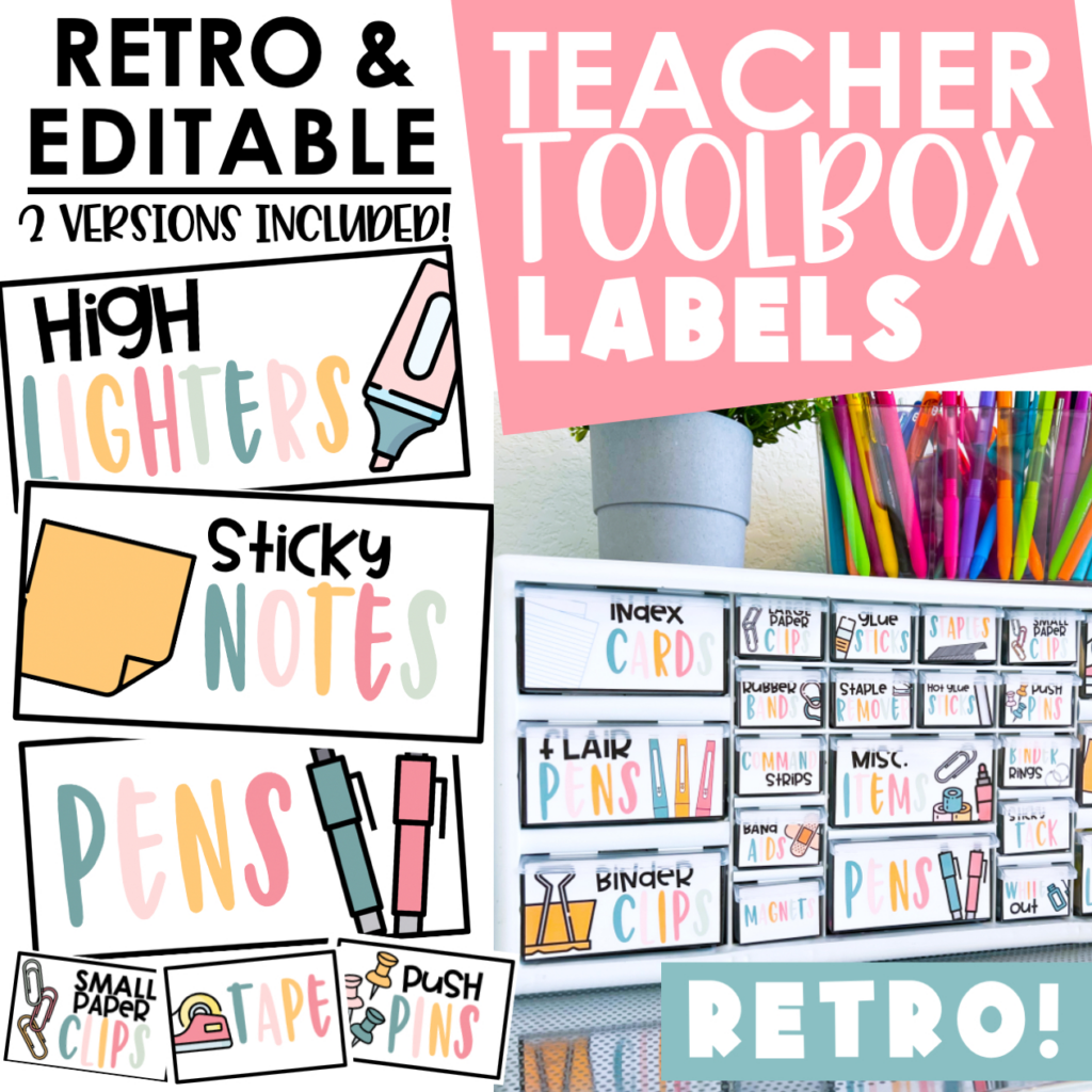 Teacher Toolbox Labels With Pictures Boho & Editable Teach Create Motivate With Regard To Free Printable Teacher Toolbox Labels Teacher Toolbox Labels With Pictures Boho & Editable Teach Create Motivate With Regard To Free Printable Teacher Toolbox Labels
