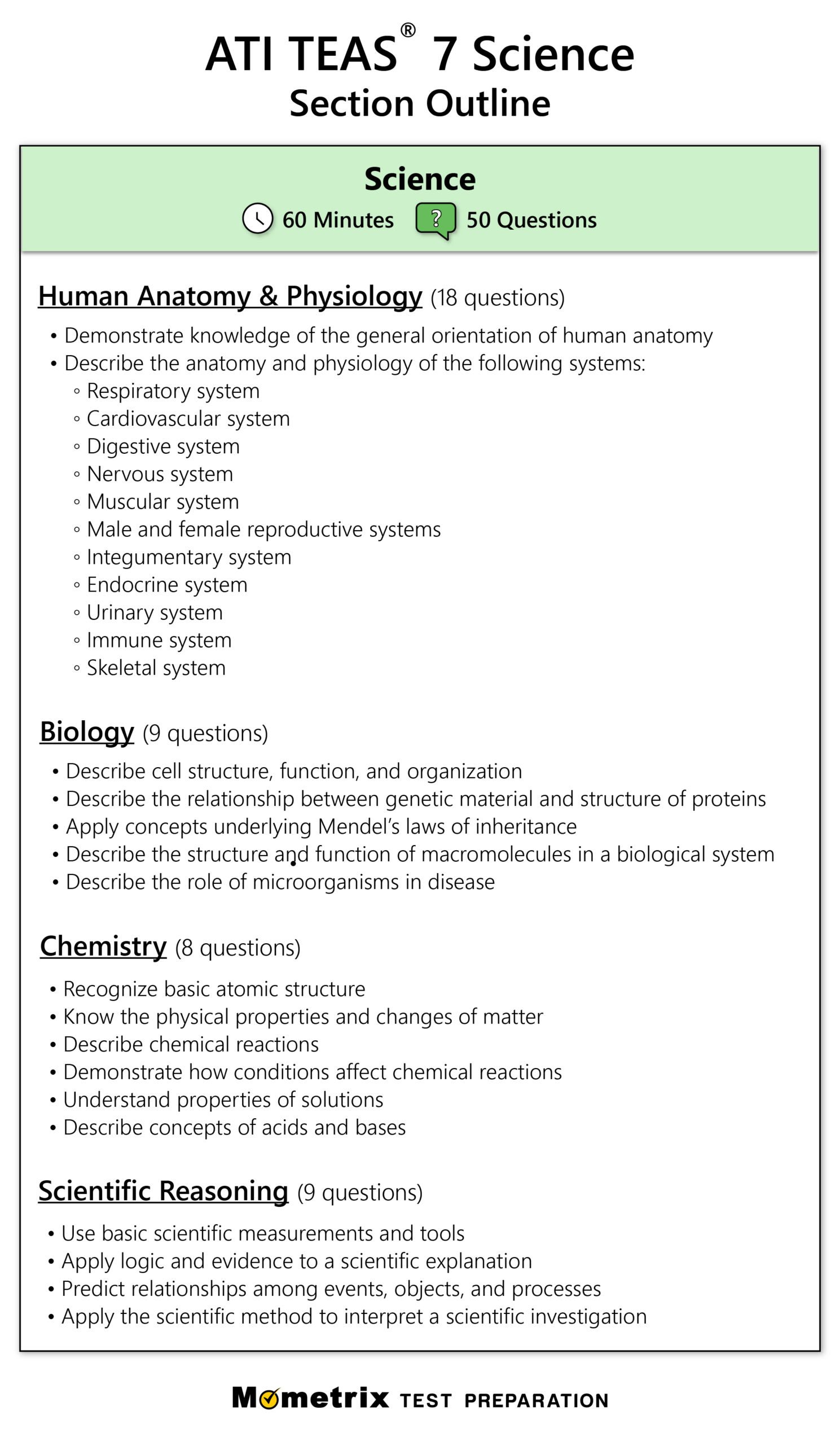 Teas 7 Science Practice Test (Updated 2025) pertaining to Free Printable Teas Test Study Guide