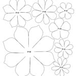 Templates In Free Paper Flower Templates Printable