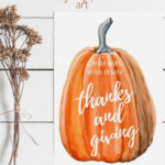 Thanksgiving Printables   Free! | The Harper House With Free Printable Thanksgiving Graphics