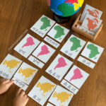 The Best Montessori Geography Maps, Books, Activities For Kids With Montessori World Map Free Printable