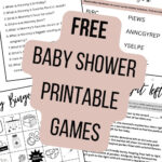 The Best Printable Baby Shower Games (For Free) With Regard To Free Printable Baby Shower Games Who Knows Mommy The Best