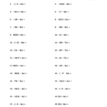 The Distributive Property Worksheets With Free Printable Distributive Property Worksheets