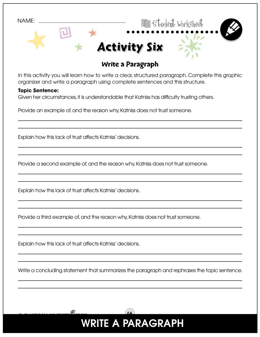 The Hunger Games - Bonus Worksheets - Grades 7 To 8 - Ebook intended for Hunger Games Free Printable Worksheets