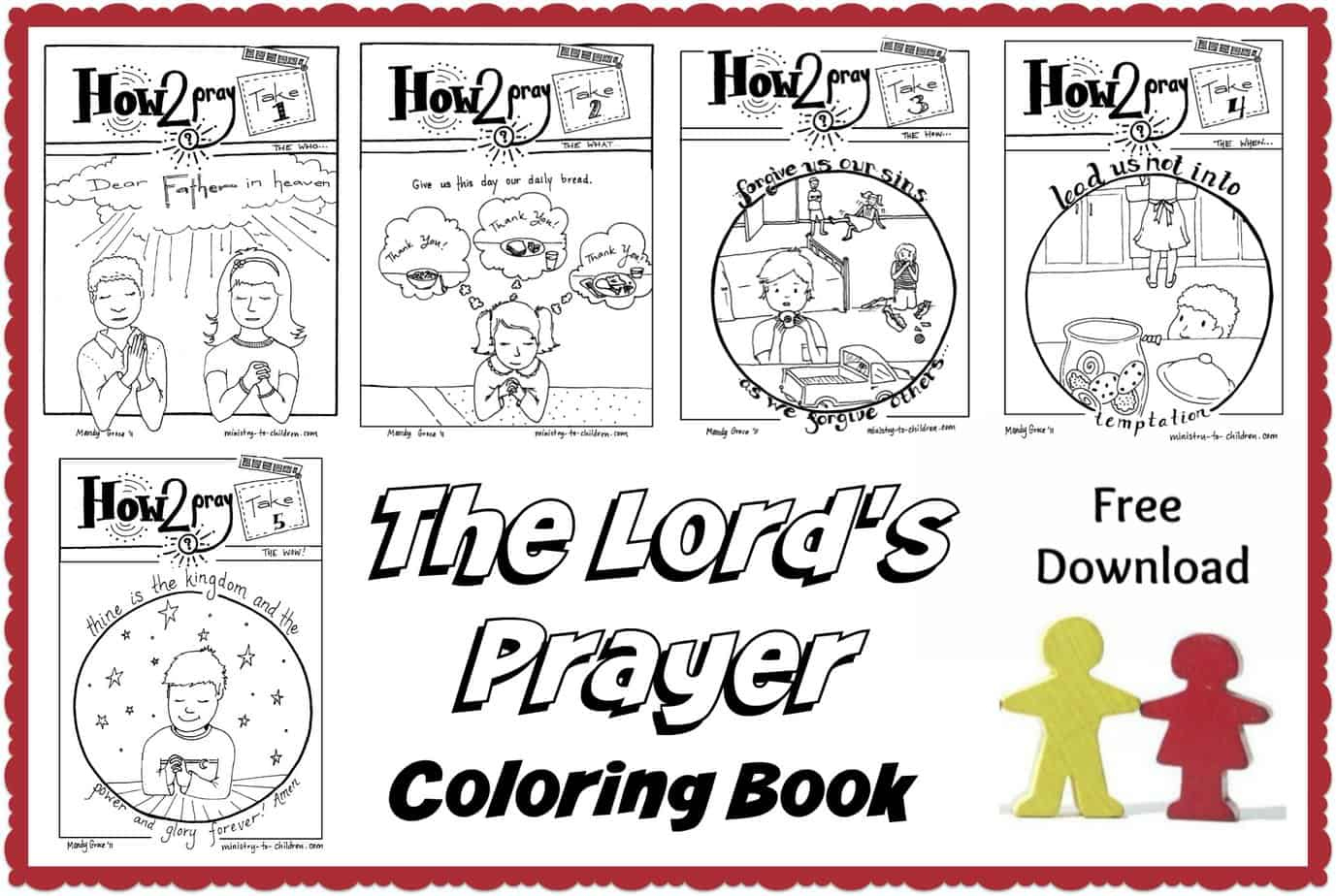 The Lord&amp;#039;S Prayer For Kids - Free Lessons, Activities, &amp;amp; Coloring in Free Printable Lord&amp;amp;#039;s Prayer Coloring Pages