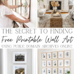 The Secret To Find Free Printable Wall Art Online   Bless&<h2>039;Er House With Free Printable Artwork To Frame