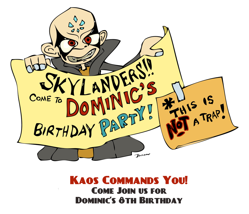 The Skylanders Party Highlights: The Invitation! (Free Printable Pertaining To Free Printable Skylander Invitations The Skylanders Party Highlights: The Invitation! (Free Printable Pertaining To Free Printable Skylander Invitations