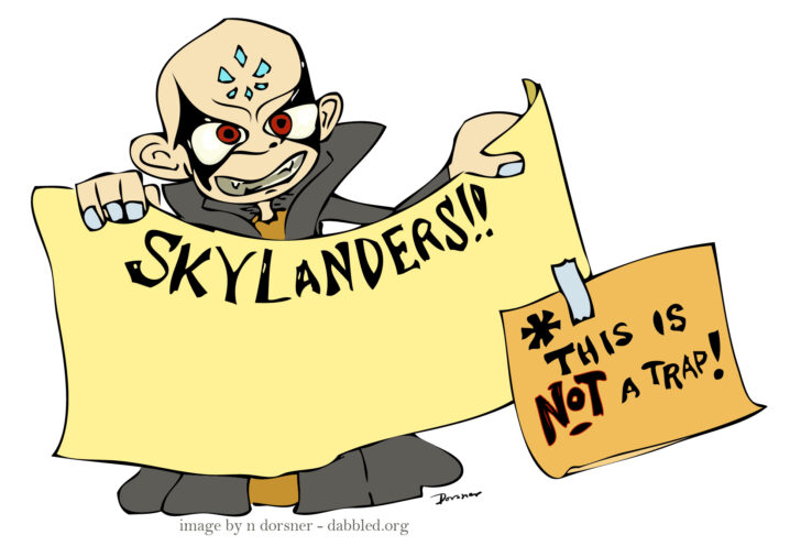 Free Printable Skylander Invitations