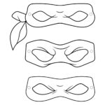 Tmnt Mask Template In Teenage Mutant Ninja Turtles Free Printable Mask
