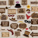 Top 10 Best Western Photo Booth Props For Rustic Charm And Fun Pertaining To Free Printable Western Photo Props