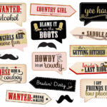 Top 10 Best Western Photo Booth Props For Rustic Charm And Fun With Free Printable Western Photo Props
