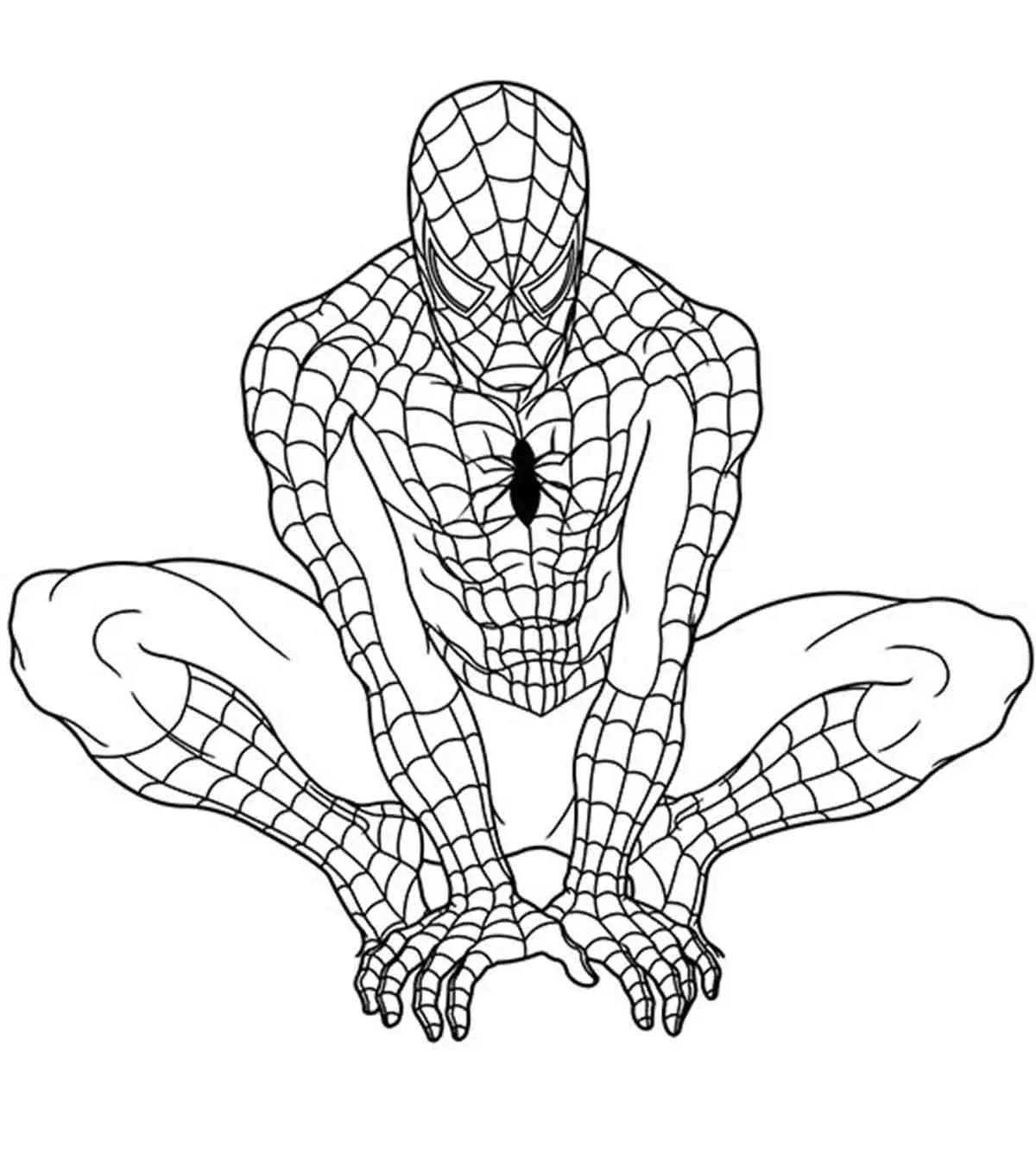 Top 20 Free Printable Superhero Coloring Pages For Little Ones in Free Printable Superhero Coloring Pages