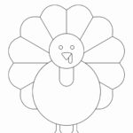 Turkey Template   Childhood Magic Intended For Free Printable Thanksgiving Turkey Template