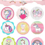 Unicorn Cupcakes Recipe And Free Printable Toppers   Hispana Global Pertaining To Free Printable Unicorn Cupcake Toppers