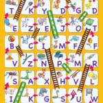 Uppercase Alphabet Chutes & Ladders Game   Super Simple With Regard To Free Printable Alphabet Board Games