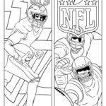 Usa Nfl Football Bookmarks   10 Free Pdf Printables | Printablee In Free Printable Sports Bookmarks
