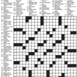 Usa Today Printable Crossword Puzzles 2015   Printable Crossword Throughout Free Printable Sunday Crossword Puzzles