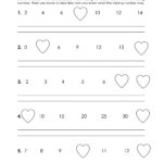 Valentine'S Day Number Patterns (Free Worksheet!) | Squarehead With Free Printable Valentine Math Worksheets