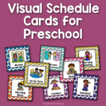 Visual Schedule Cards For Preschool   Teaching Mama Throughout Free Printable Visual Schedule For Preschool