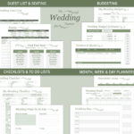 Wedding Planner Template Pertaining To Free Printable Wedding Organizer Templates