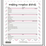 Wedding Planning Printables: Free Templates To Keep You Organized For Free Printable Wedding Organizer Templates
