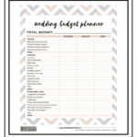 Wedding Planning Printables: Free Templates To Keep You Organized Pertaining To Free Printable Wedding Organizer Templates