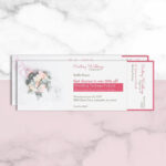 Wedding Raffle Ticket Template In Publisher, Word, Illustrator Regarding Free Printable Bridal Shower Raffle Tickets