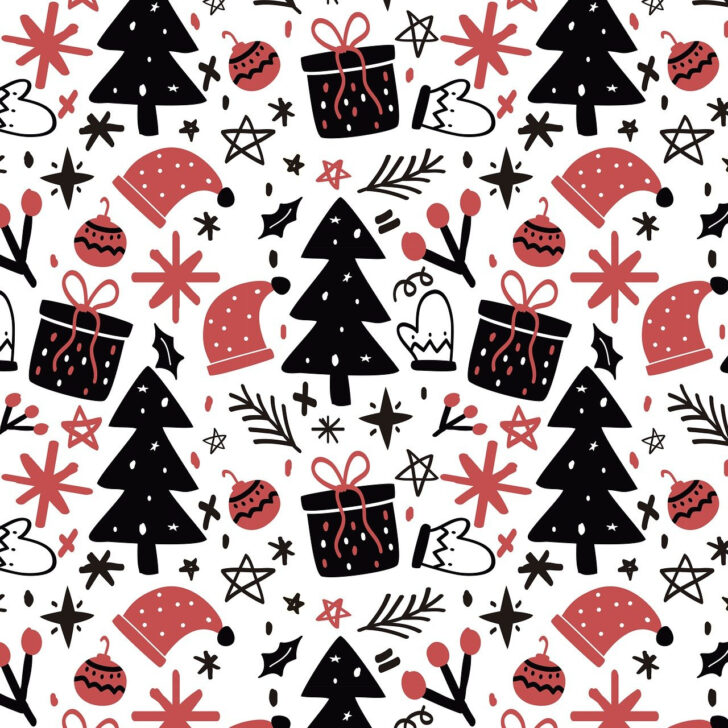 Free Printable Christmas Backgrounds