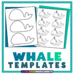 Whale Template (Free Printables)   Superstar Worksheets In Free Printable Whale Template