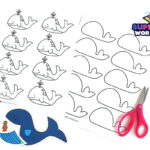 Whale Template (Free Printables)   Superstar Worksheets Intended For Free Printable Whale Template