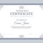 What Is Honor Roll Certificate? +7 Free Editable Templates Intended For Free Printable Honor Roll Certificates Kids