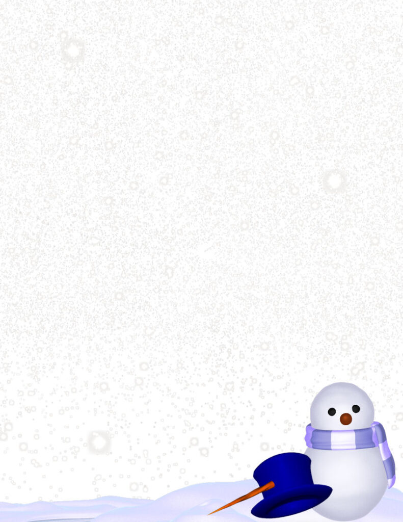 Winter Stationery Theme Downloads Pg. 1 In Free Printable Winter Stationery Winter Stationery Theme Downloads Pg. 1 In Free Printable Winter Stationery