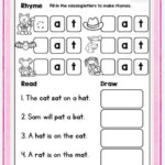 Word Family Worksheets   Activity School For Kids With Regard To Free Printable Word Family Worksheets For Kindergarten
