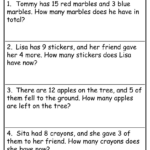 Word Problems Grade 1   Worksheet Digital   Worksheets Library Pertaining To Free Printable Math Worksheets Word Problems First Grade