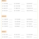 Year 7 Maths Worksheets | Cazoom Maths Worksheets With Regard To Free Printable 7th Grade Math Worksheets