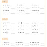 Year 9 Maths Worksheets | Printable Maths Worksheets Pertaining To Grade 9 Math Worksheets Printable Free With Answers