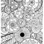 Zen Anti Stress Mechanisms To Print   Anti Stress / Zen Coloring Pages Inside Free Printable Zen Coloring Pages