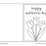 Free Printable Mother'S Day Coloring Cards   The Craft At Home Family Intended For Free Printable Mothers Day Coloring Cards