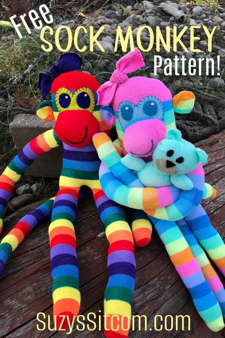 Free Sock Monkey Pattern - Ideas For The Home pertaining to Free Printable Sock Monkey Pictures